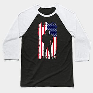 American Football Apparel Baseball T-Shirt